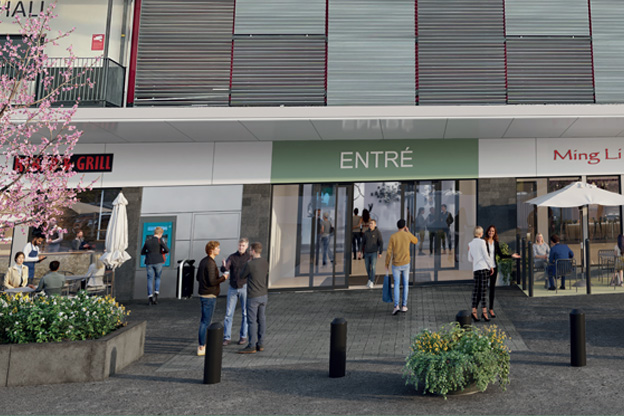 Visionsbild huvudentre